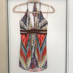 Sky brand halter top